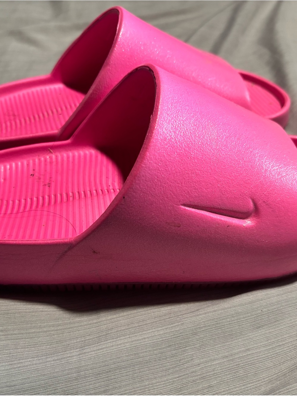 Nike Women's Hot Pink Slide Sandals